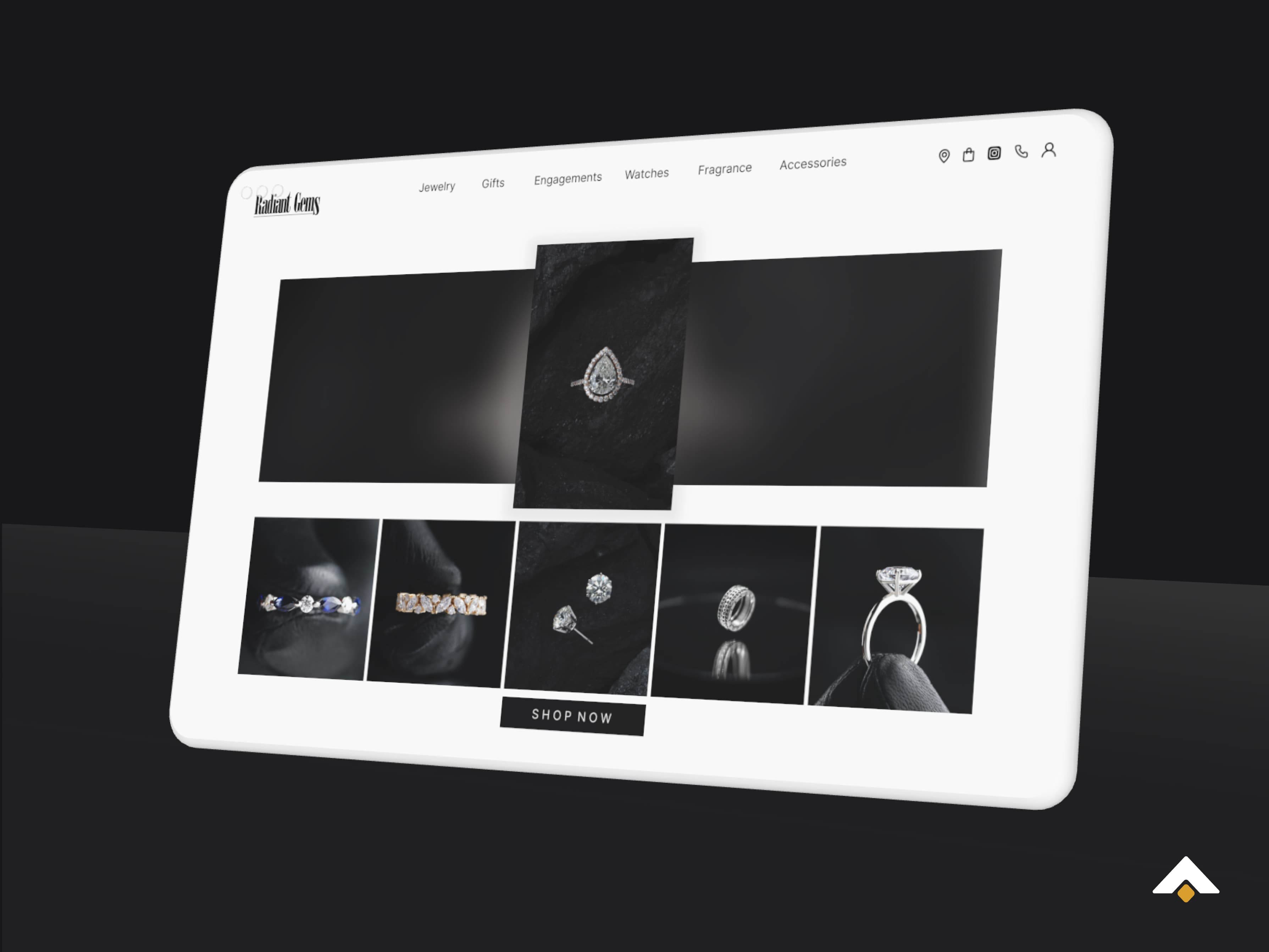 Radiant Gems - E-Commerce System